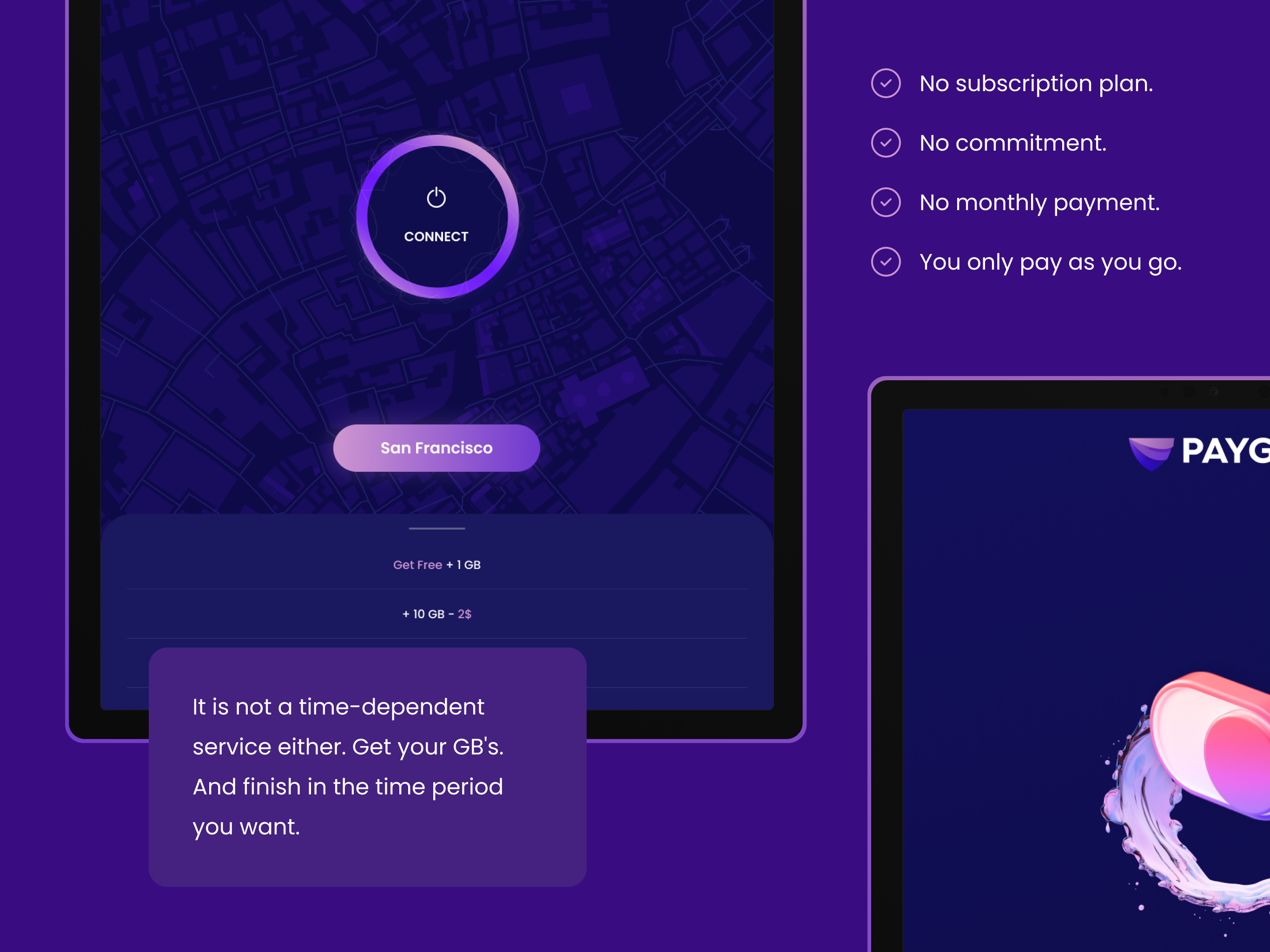 PaygVPN: #1 No Commitment VPN