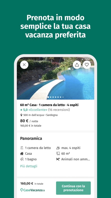 CaseVacanza.it - App turisti Screenshot