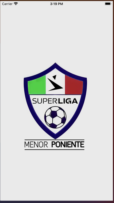 Super Liga Menor Poniente Screenshot