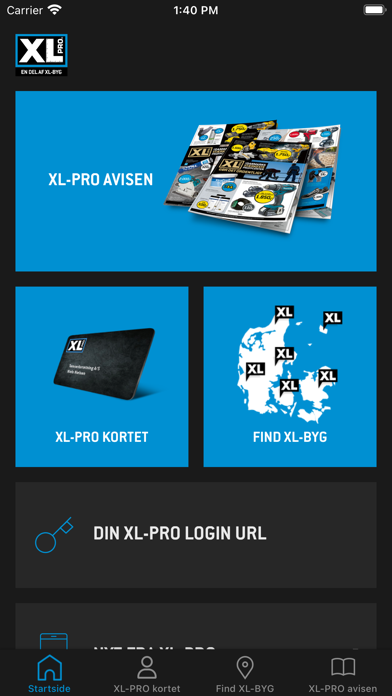 XL-PRO - en del af XL-BYG Screenshot
