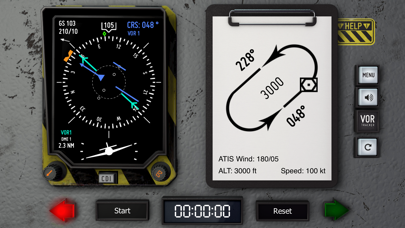 How to cancel & delete VOR Tracker - IFR Nav Trainer from iphone & ipad 2