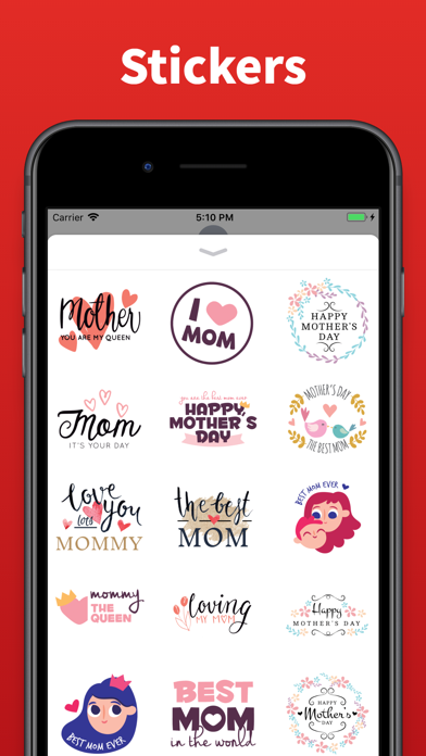 Screenshot #1 pour Mother Day stickers & emoji