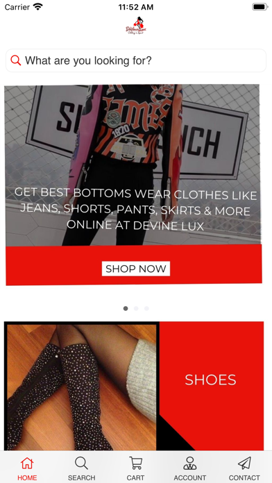 Devine Lux Clothing & Apparel Screenshot