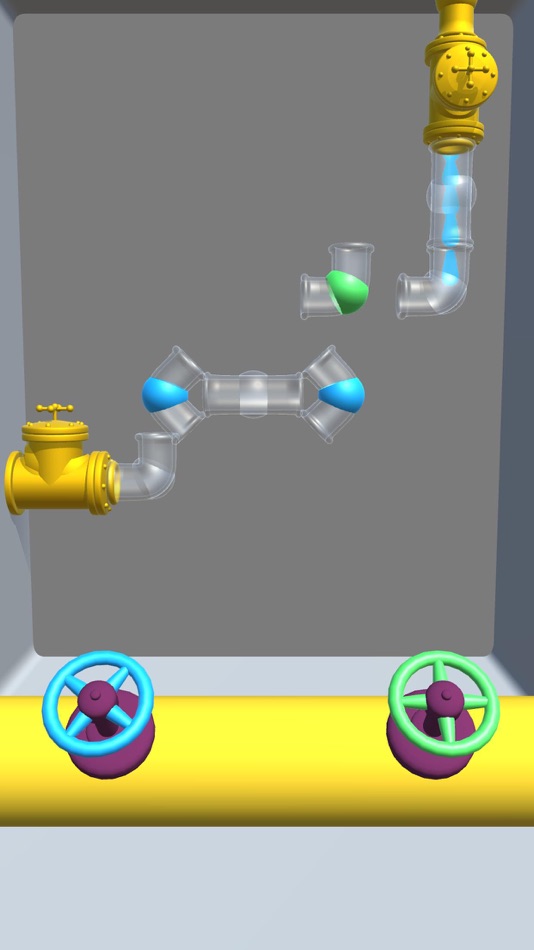#6. Pipe Puzzle 3D (iOS) By: 3A YAPIM VE YAZILIM DANISMANLIK LIMITED SIRKETI
