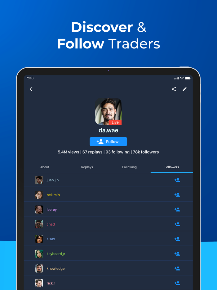 Live Trading Trader Streaming