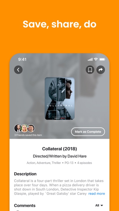 Catalist: Movies, books, more Screenshot
