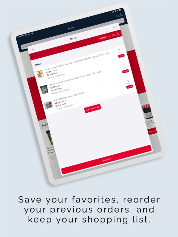 OPIE Drive-Thru Grocery iPad screenshot 4 - Food & Drink app
