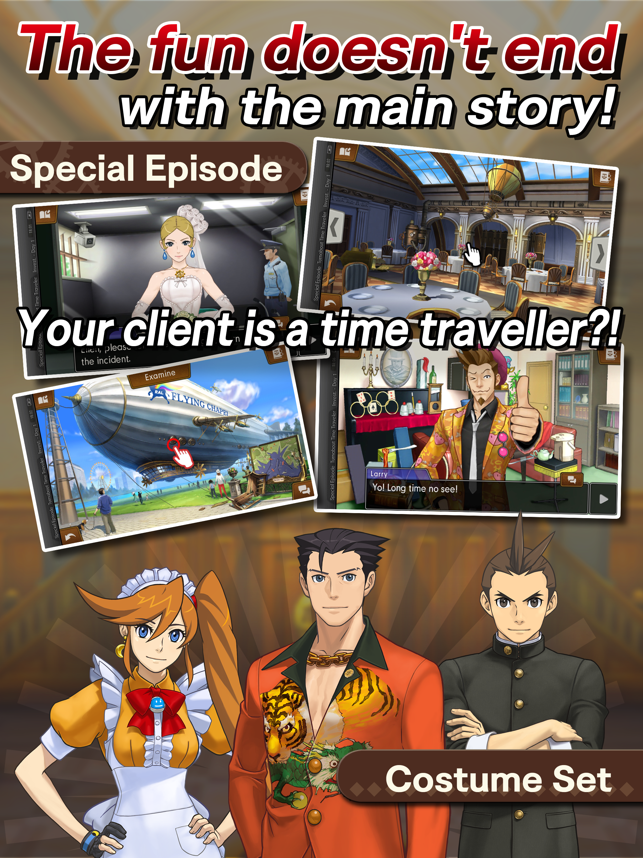 ‎Ace Attorney Spirit of Justice Screenshot