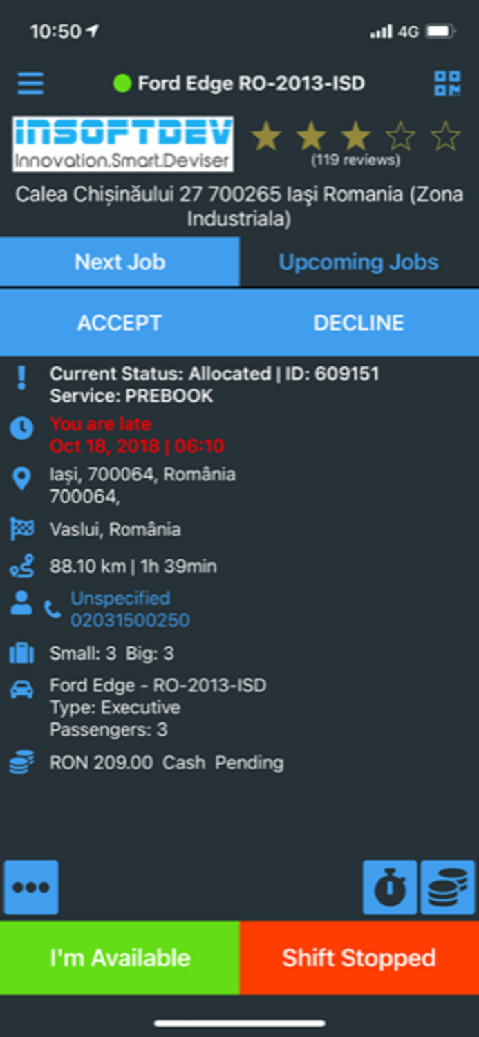 INSOFTDEV SmartCar Driver