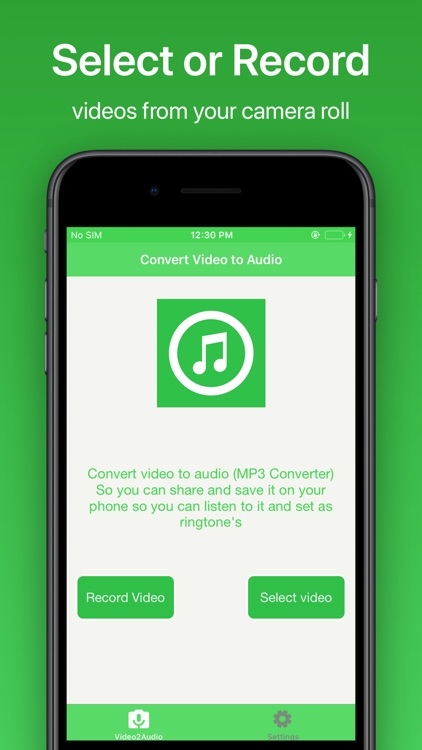 Video2Audio Converter