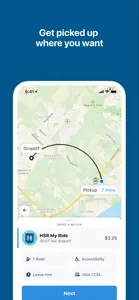 HSR My Ride On-Demand screenshot #2 for iPhone