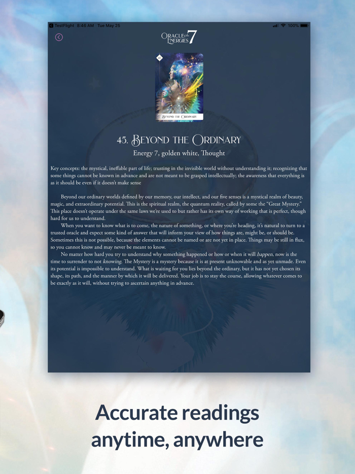 Oracle of the 7 Energies