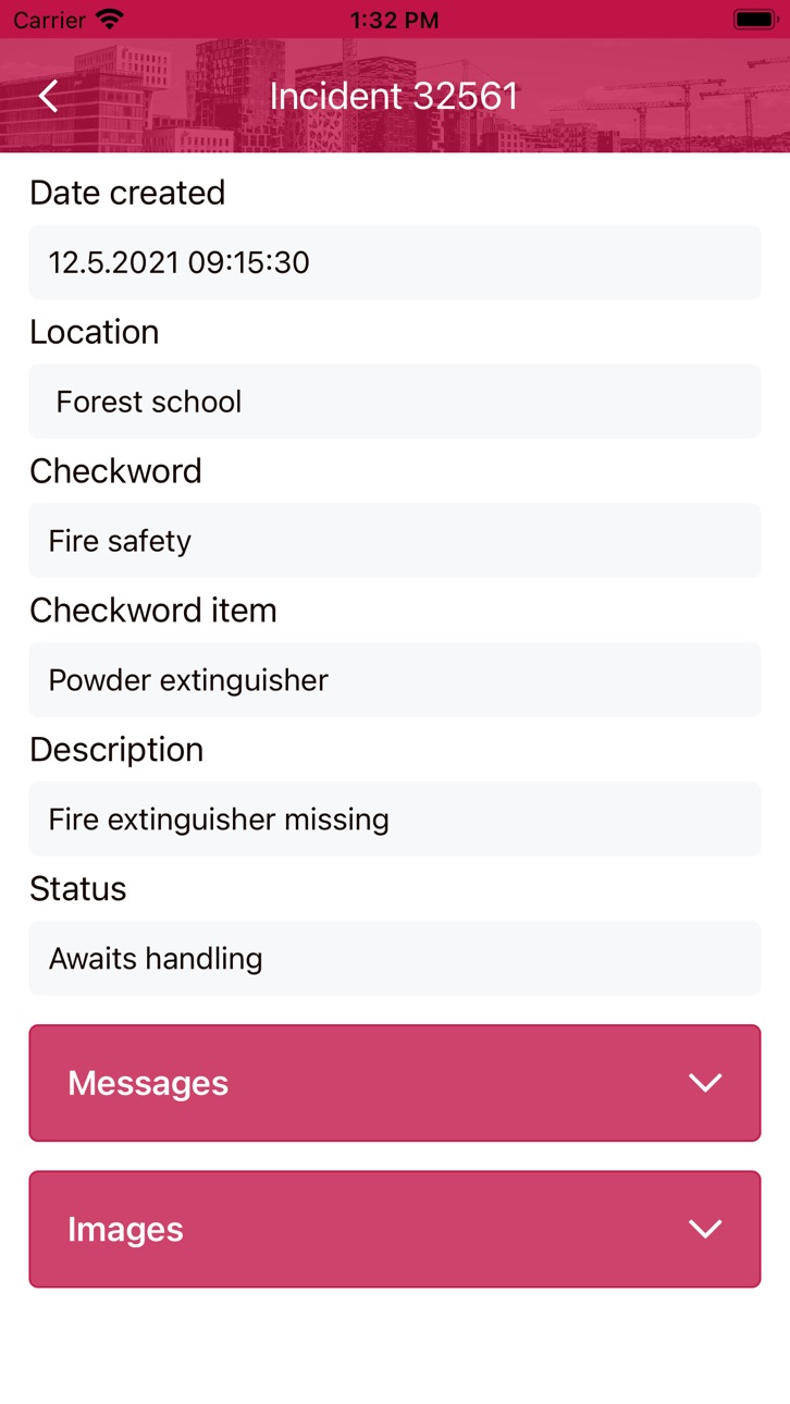 iPhone screenshot