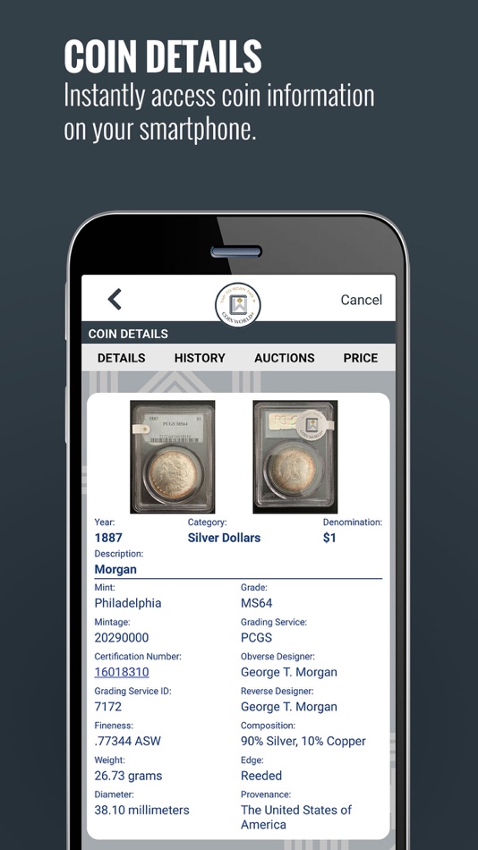 #1. Coin World+ (iOS) 由: Amos Media Company