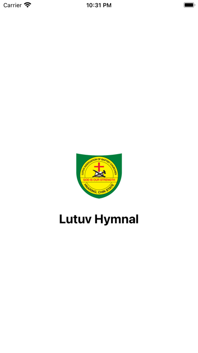 Lutuv Hymnal Screenshot