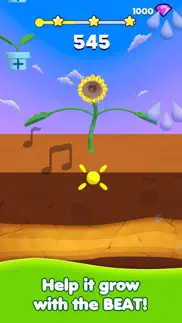 dancing sunflower:rhythm music iphone screenshot 2