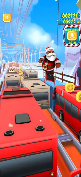 Game screenshot Santa Christmas Runner Sim 3D hack