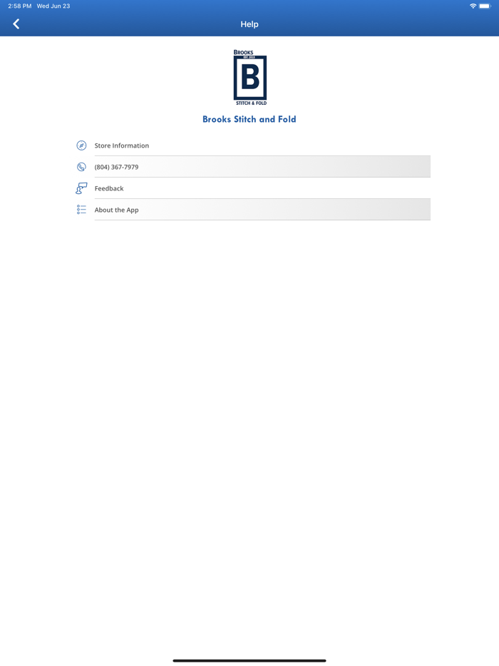 Brooks Stitch and Fold