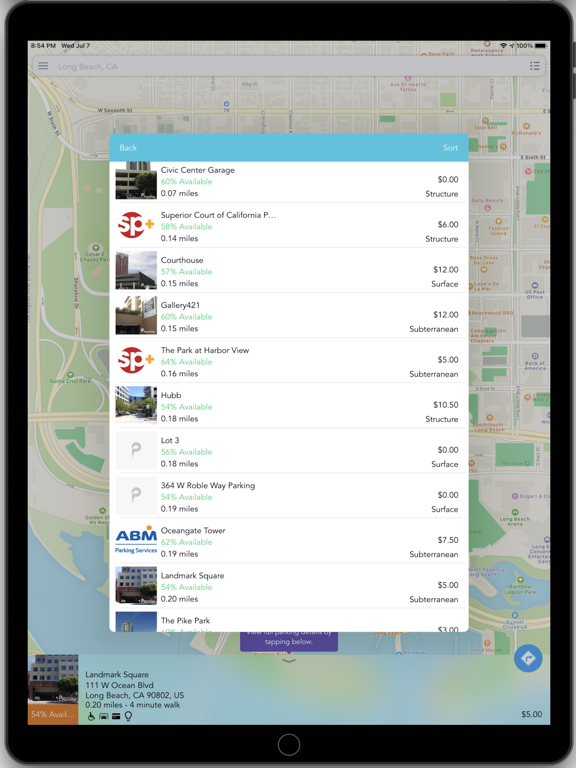 Screenshot #6 pour EZparkLB - Park Smarter