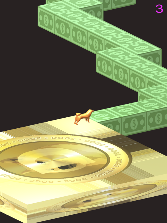Screenshot #5 pour Doge Hero - zigzag dog game