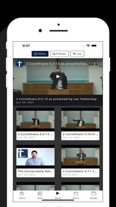 Cornerstone Jackson TN Screenshot