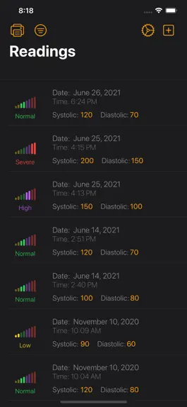 Game screenshot My Blood Pressure Diary mod apk