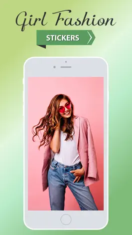 Game screenshot Girl Fashion Stickers apk