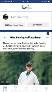 mike berning golf academy iphone screenshot 1