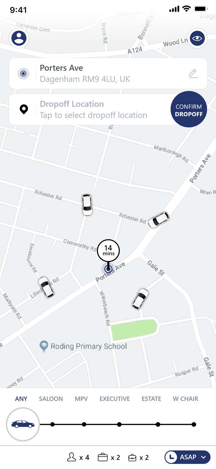 Broxbourne Station Cars