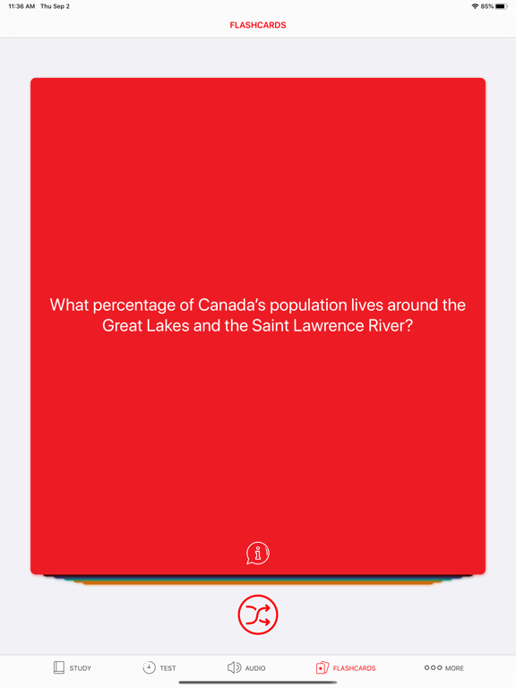 Screenshot #6 pour Canada Citizen Test