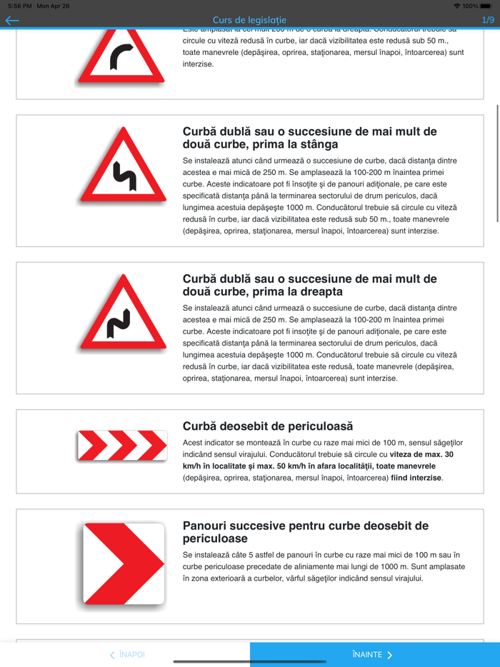 Chestionare auto SoferOnline