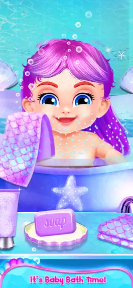 Game screenshot Baby Mermaid Princess Dress up apk