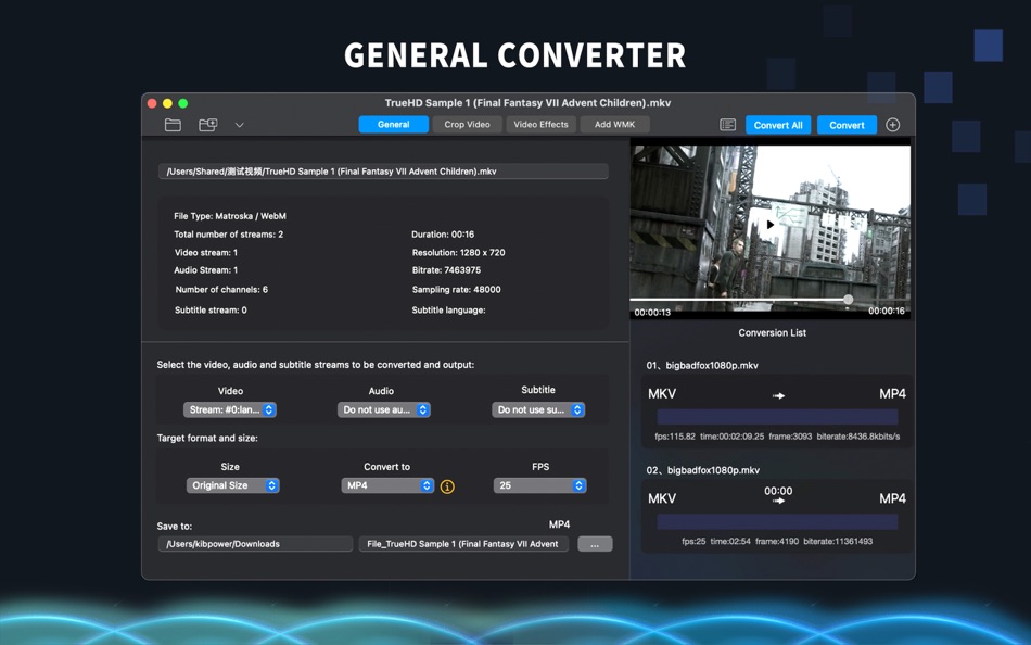 #2. VideoZ-Compressor & Converter (macOS) 由: Guangzhou Yaqiang Network Technology Co., Ltd.