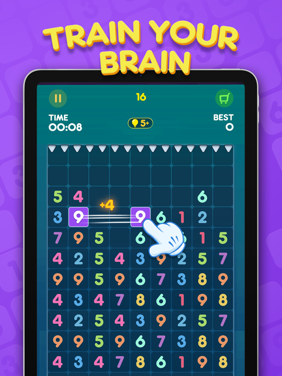 Screenshot #6 pour Ten Pair - A Number Match Game