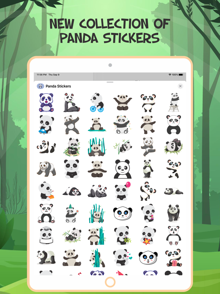Lovely  Panda Emojis