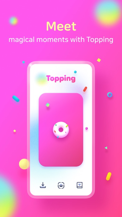 Topping - AR Photo Card Screenshot