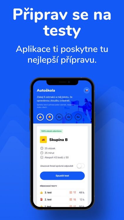 Autoškola Testy 2021