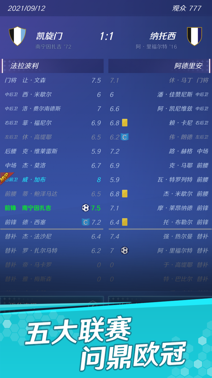 足球：巨星之路