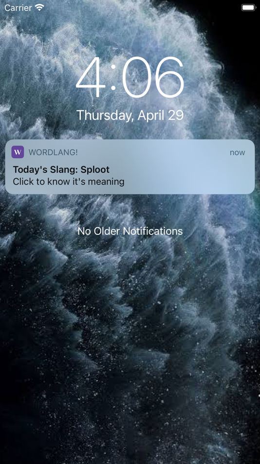 #1. Wordlang! (iOS) Ved: Lazy Geniouz Private Limited