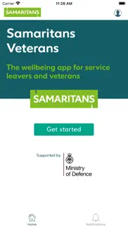 samaritans veterans iphone screenshot 1