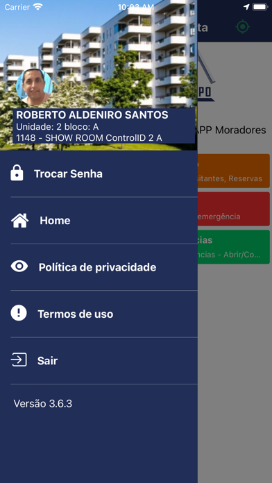 Portaria Inteligente Sparta Screenshot