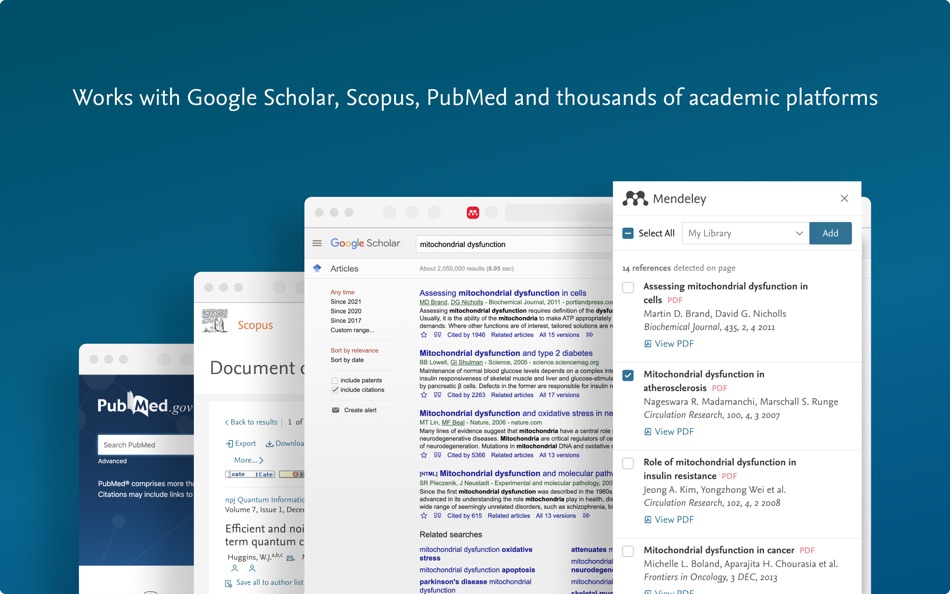 #3. Mendeley Web Importer (macOS) 由: Elsevier Inc.