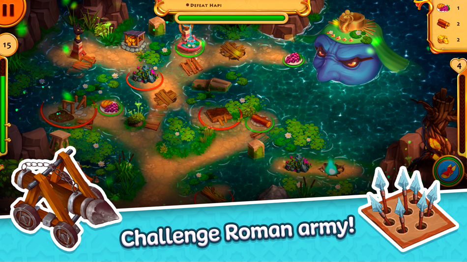 #2. Cleopatra Invincible (iOS) 由: Jetdogs Oy