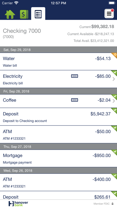 Hanover Business Mobile Screenshot
