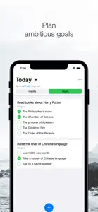 BeBetter: habits and goals screenshot #3 for iPhone