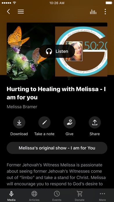 Witnesses for Jesus Screenshot