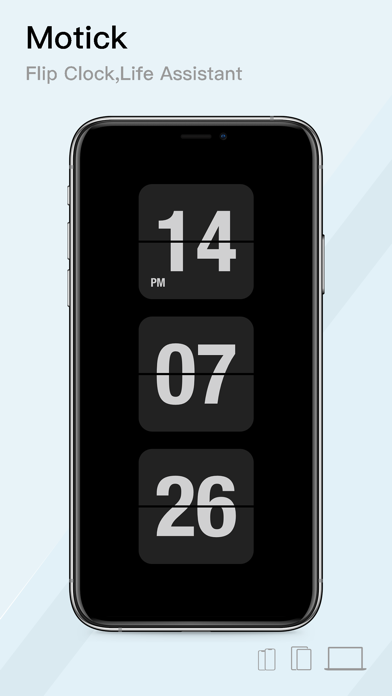 Motick - Flip Clock Screenshots