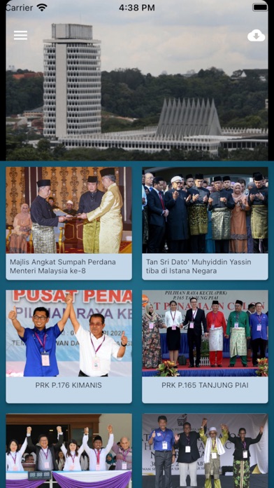 Kabinet Malaysia Screenshot