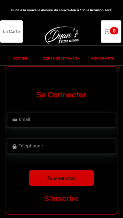 DYAN S PIZZA & FOOD Screenshot