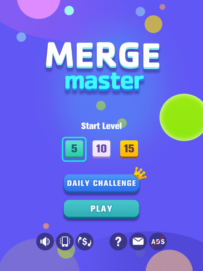 Merge Master Number Puzzle